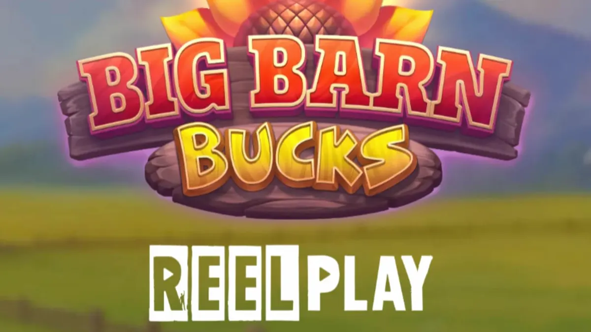 Big Barn Bucks slot game interface na may mga hayop sa bukid